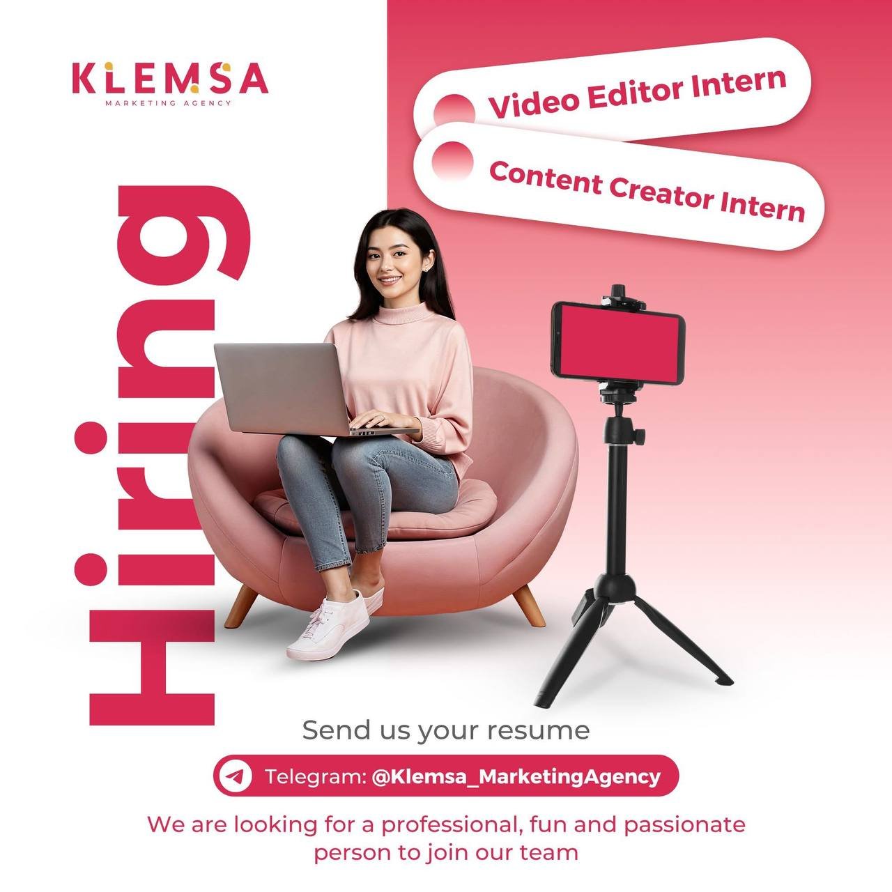 Video Editor Intern | Content Creator Intern